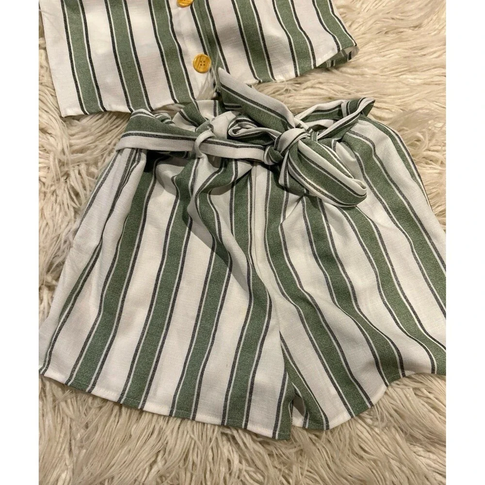 Love Squared Girls sz 10 tank and shorts preppy outfit